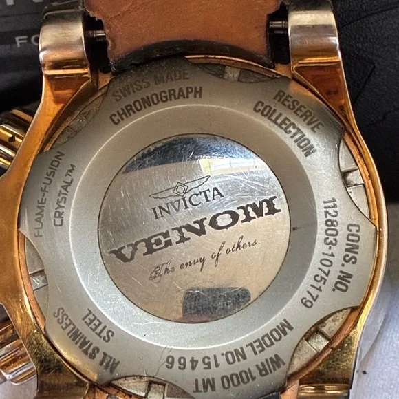 Model Name: Invicta Reserve Venom Chronograph.

Model Number: 15466 - Picture 2 of 6